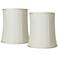 Imperial Collection Creme Deep Drum Shade 12x14x16 (Spider) Set of 2