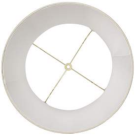 Image3 of Imperial Collection Creme Deep Drum Shade 12x14x16 (Spider) more views