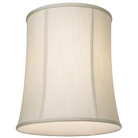 Image4 of Imperial Collection Creme Deep Drum Shade 12x14x16 (Spider) more views