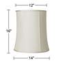 Imperial Collection Creme Deep Drum Shade 12x14x16 (Spider)