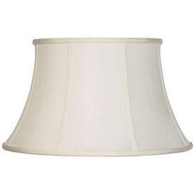Image1 of Imperial Collection Creme Fabric Lamp Shade 13x19x11 (Spider)