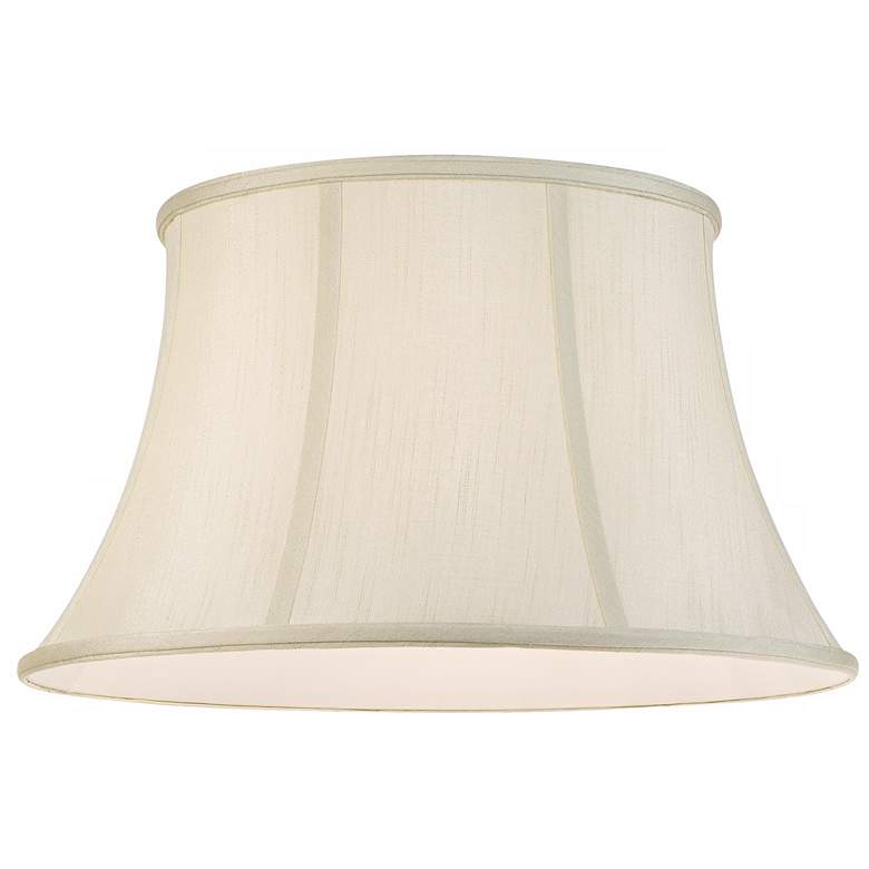 Image 4 Imperial Collection Creme Fabric Lamp Shade 13x19x11 (Spider) more views