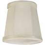 Imperial Collection Creme Fabric Lamp Shade 3x4x4 (Clip-On)