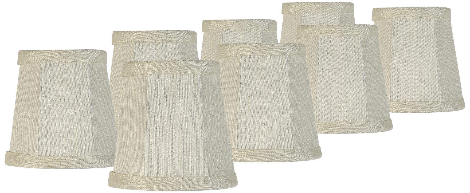 ivory chandelier shades