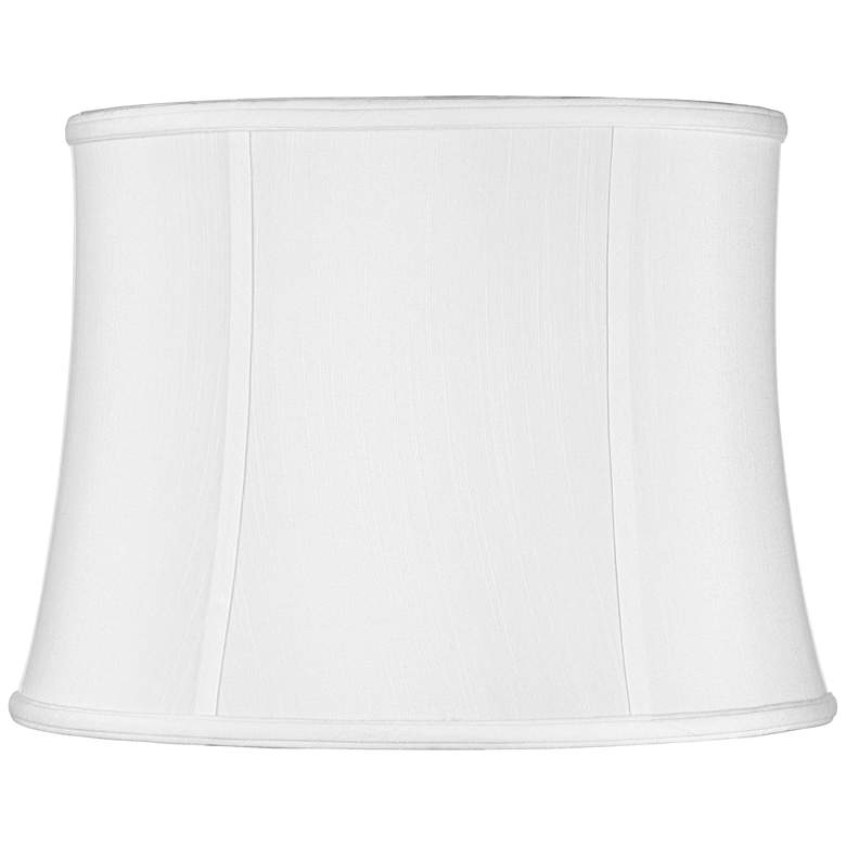 Image 2 Imperial Collection White Drum Lamp Shade 14x16x12 (Spider)
