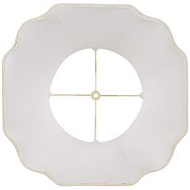 Image3 of Imperial Creme Bell Cut Corner Shade 10x16x14 (Spider) more views