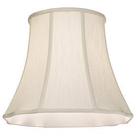 Image4 of Imperial Creme Bell Cut Corner Shade 10x16x14 (Spider) more views