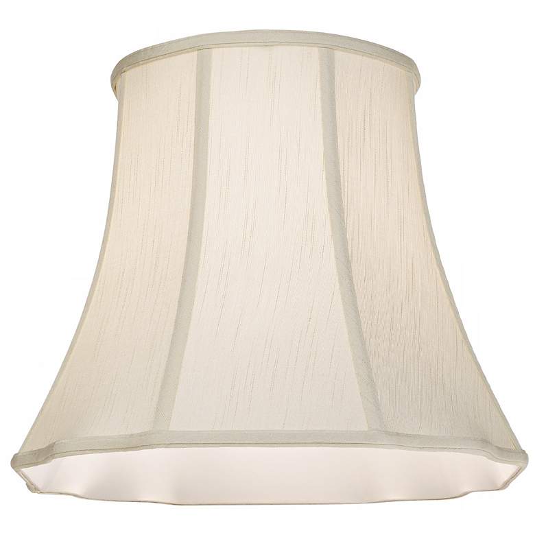 Image 4 Imperial Creme Bell Cut Corner Shade 10x16x14 (Spider) more views