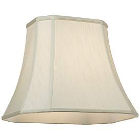Image3 of Imperial Creme Rectangle Cut Corner Shade 10x16x13 (Spider) more views