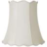 Imperial Creme Scallop Bell Lamp Shade 12x18x18 (Spider)