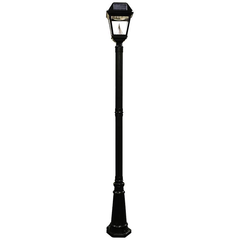 Image 1 Imperial II 97 inch High 1-Light Solar Powered LED Post Light