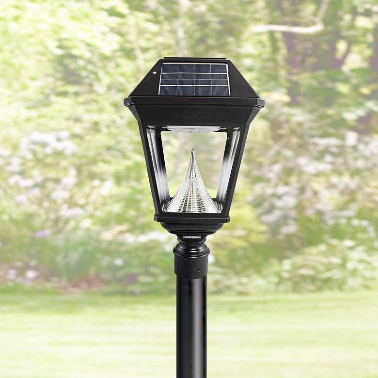 Image 1 Imperial II Single Head Solar Power LED Outdoor Post Mount