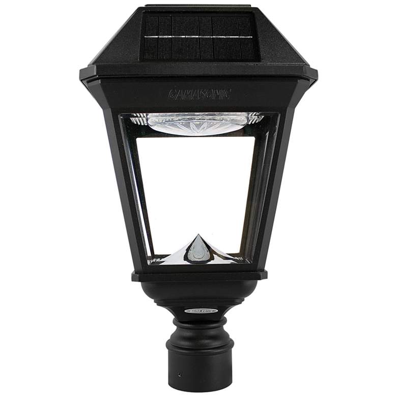 Image 2 Imperial III 19 1/2"H Black LED Commercial Solar Post Light