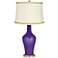 Imperial Metallic Anya Table Lamp with Relaxed Wave Trim