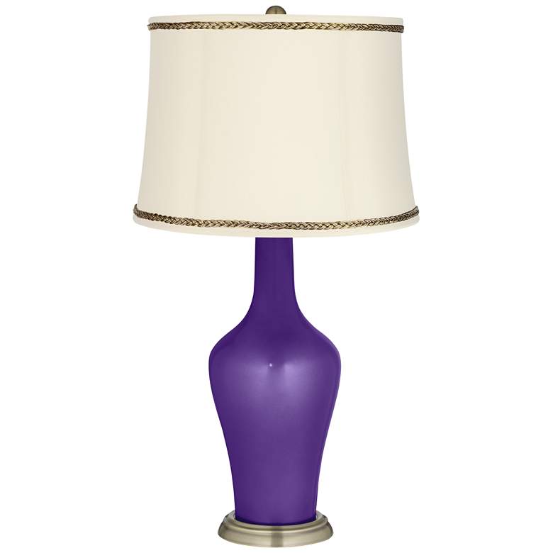 Image 1 Imperial Metallic Anya Table Lamp with Twist Trim