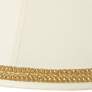 Imperial Shade with Yellow Gold Ribbon Trim 9x18x13 (Spider)