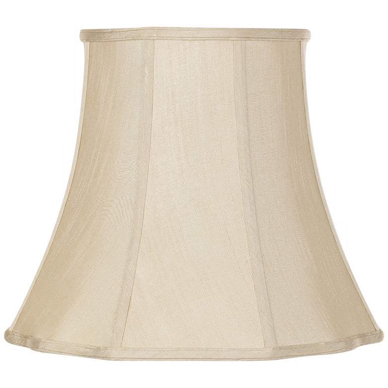 Image 1 Imperial Taupe Bell Lamp Shade 10x16x14 (Spider)