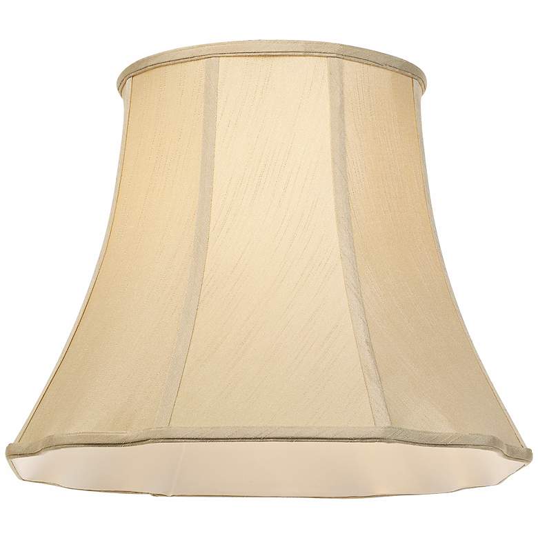 Imperial Taupe Curve Cut Corner Shade 11x18x15 (Spider) more views