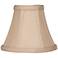 Imperial Taupe Fabric Lamp Shade 3x6x5 (Clip-On)