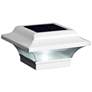 Watch A Video About the Imperial White Solar Powered LED Outdoor Post Cap