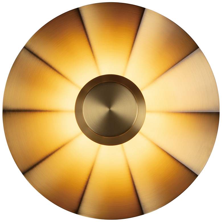 Image 1 Impression 11.8" Antique Brass Wall Mount