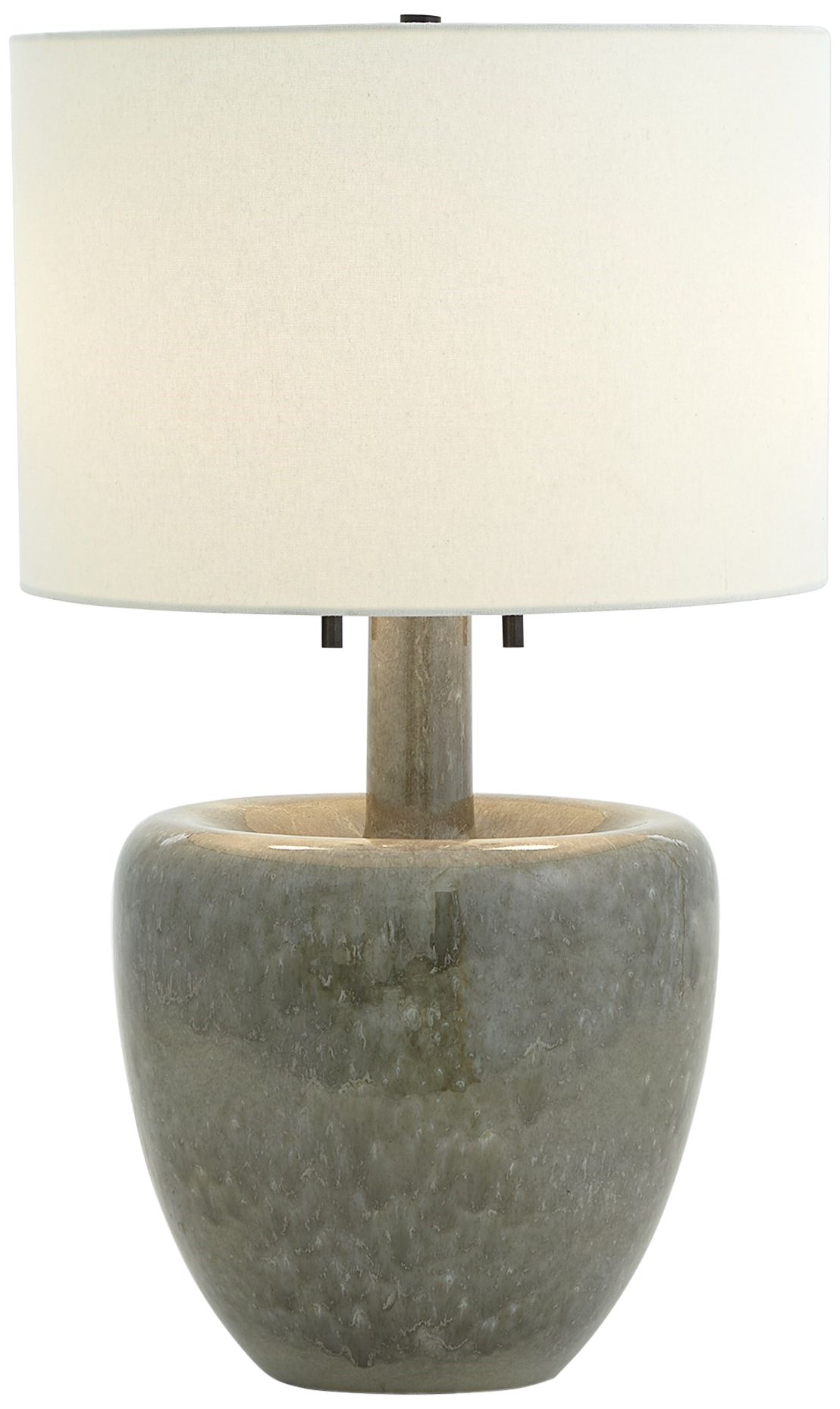 Impression Green Ceramic Table Lamp