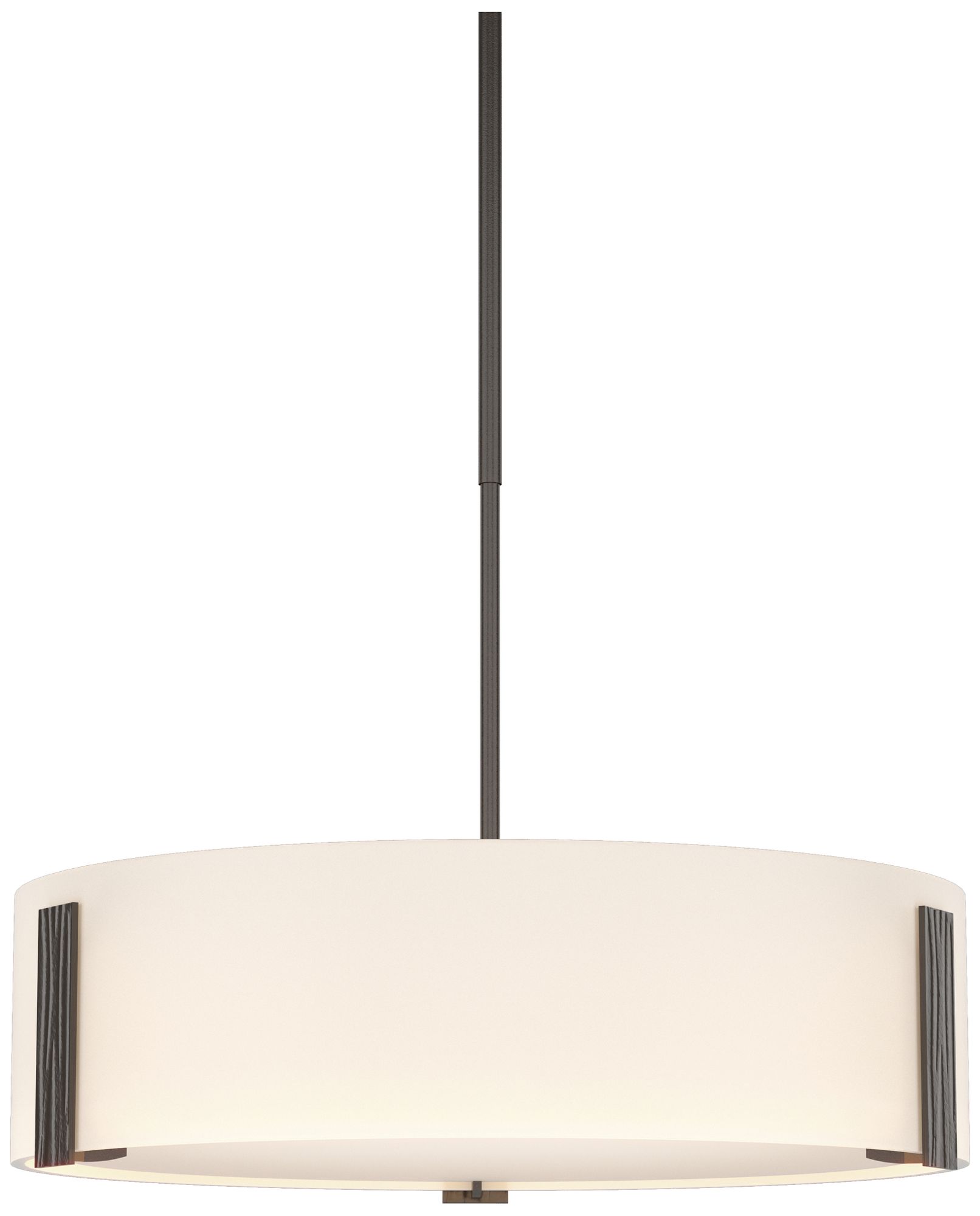 Impressions 18" Wide 3-Light Oil Rubbed Bronze Pendant w/ Opal Glass