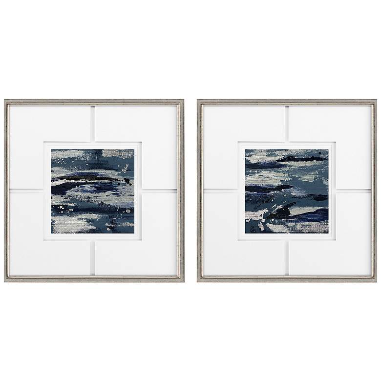 Image 1 Imprint I 25"W x 25"H Framed Art Set of 2