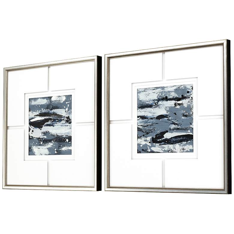 Image 2 Imprint I 25"W x 25"H Framed Art Set of 2 more views