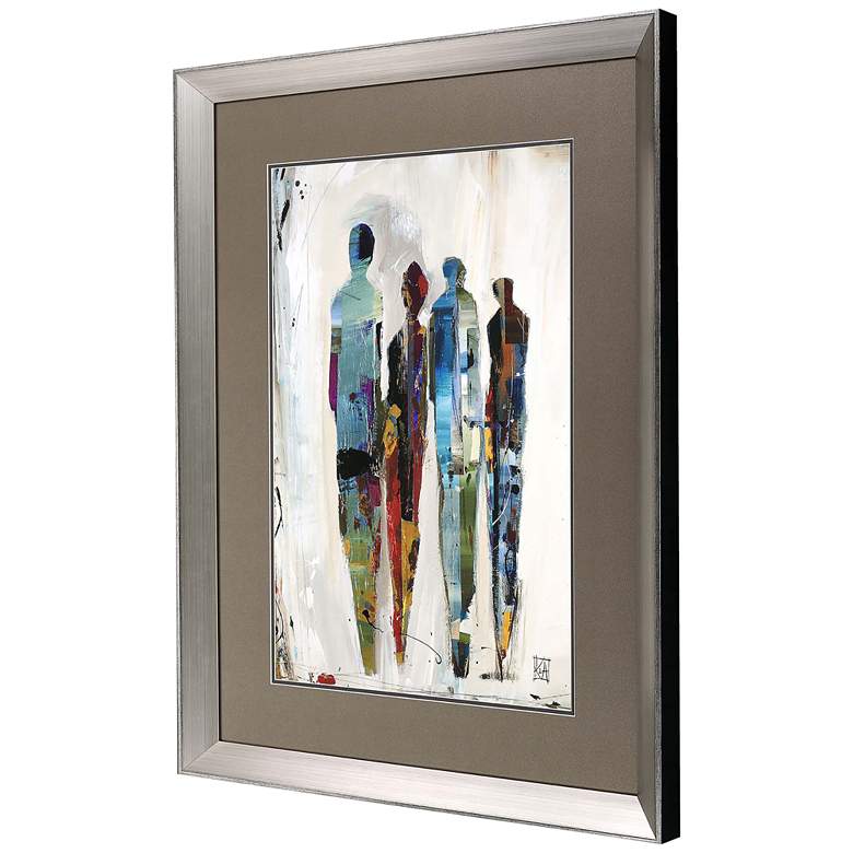 Image 3 Imprint I 42" High Rectangular Giclee Framed Wall Art more views