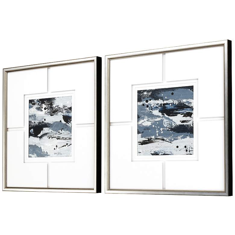 Image 2 Imprint II 25"W x 25"H Framed Art Set of 2 more views