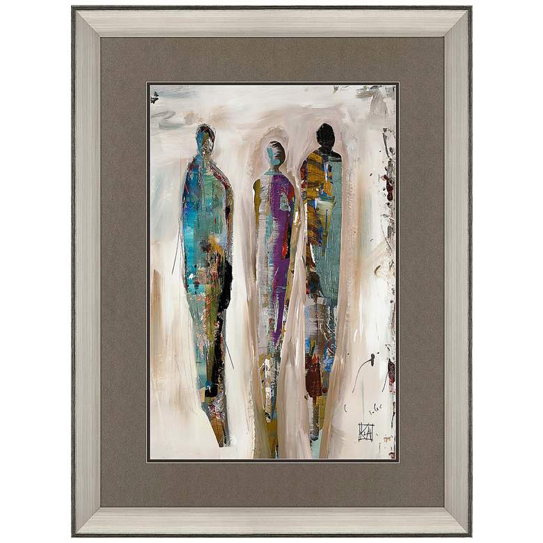 Image 1 Imprint II 42" High Rectangular Giclee Framed Wall Art