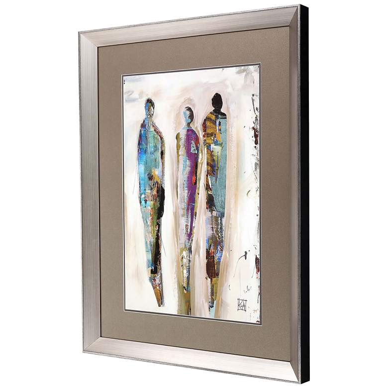 Image 3 Imprint II 42" High Rectangular Giclee Framed Wall Art more views