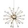 Impulse 24" Wide Gold Finish LED Sputnik Chandelier