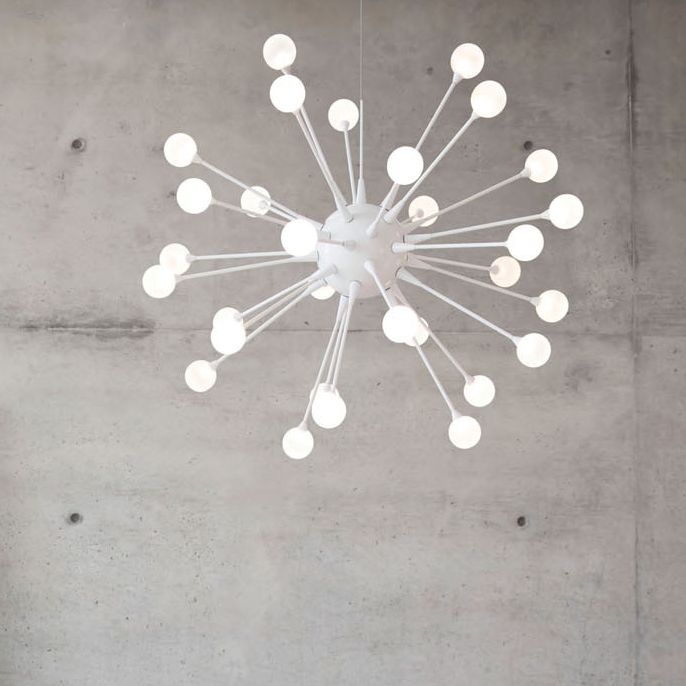 Image Impulse 24" Wide White Chandelier by Hinkley Lighting