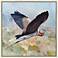 In Full Flight 38" Square Framed Wall Art
