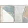 In Neutral 29" High 2-Piece Framed Wall Art Set