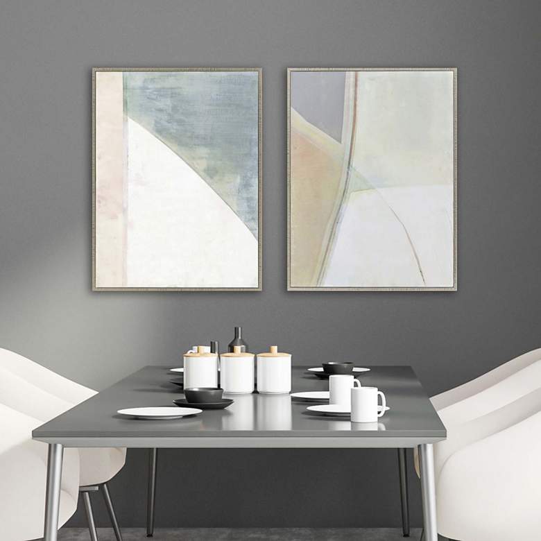 Image 1 In Neutral 29" High 2-Piece Framed Wall Art Set