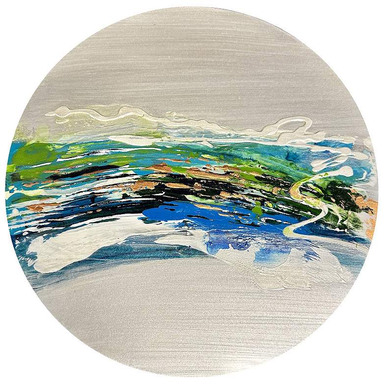 Image 1 In Orbit I 12"W x 12"H Wall Sculpture