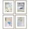 In Slow Motion 24" High 4-Piece Framed Giclee Wall Art Set