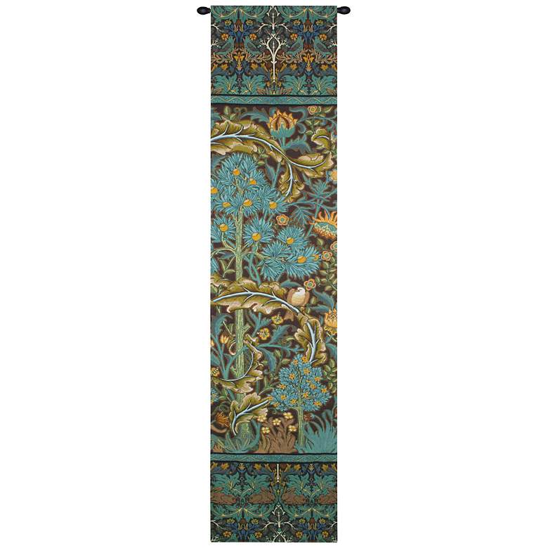 Image 1 In the Blue Wood II 70 inch High Wall Tapestry with Hanging Rod