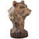 In the Forest 9" High Bear Bust Accent Sculpture