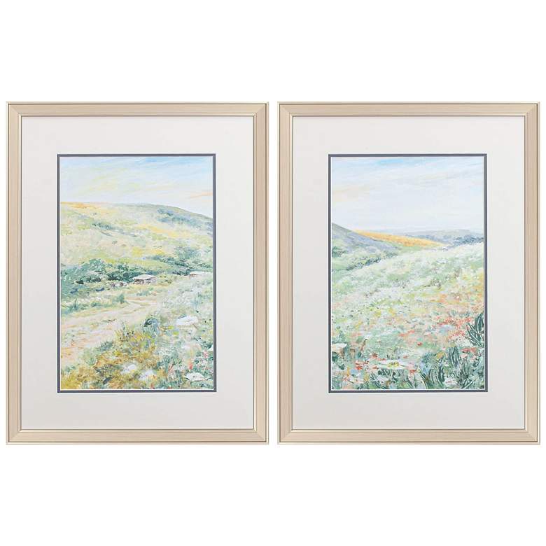 Image 3 In the Hills 26 inchH Rectangular 2-Piece Framed Wall Art Set