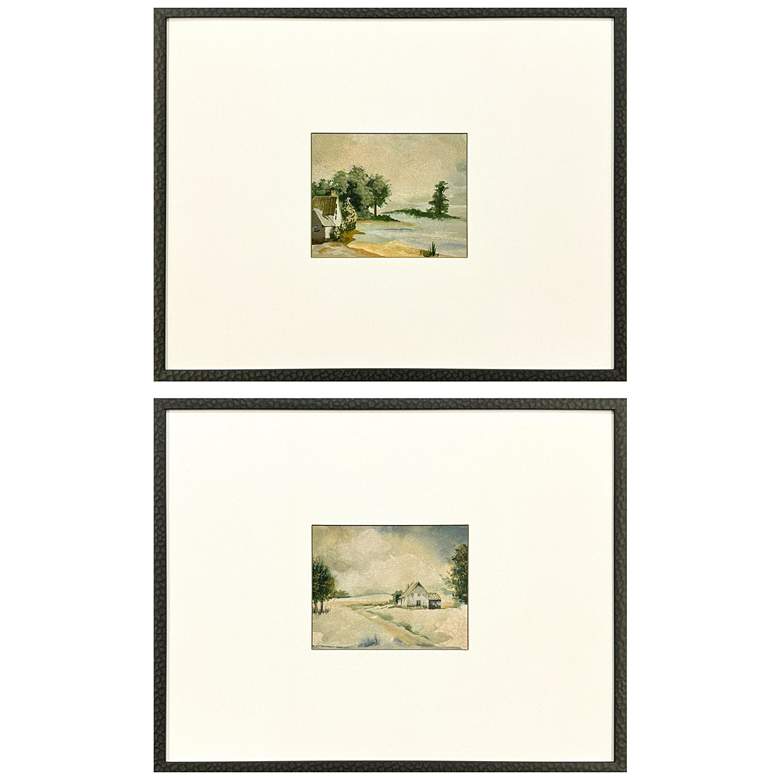 Image 1 In the Meadows I 29"W x 23"H Framed Art Set of 2