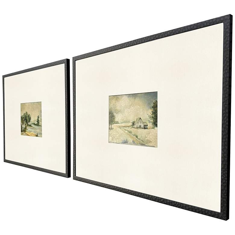 Image 2 In the Meadows I 29"W x 23"H Framed Art Set of 2 more views