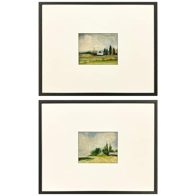 Image 1 In the Meadows II 29"W x 23"H Framed Art Set of 2