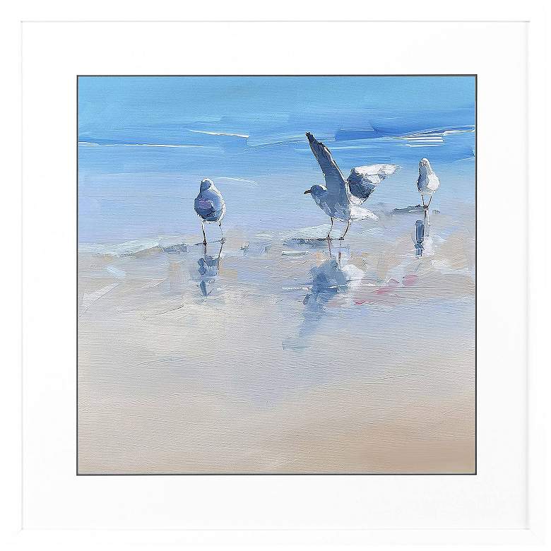 Image 3 In the Shallows 1 38"W x 38"H Framed Art