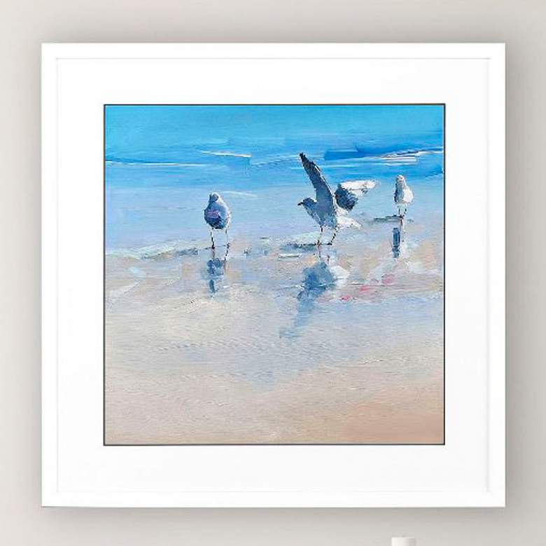 Image 2 In the Shallows 1 38"W x 38"H Framed Art