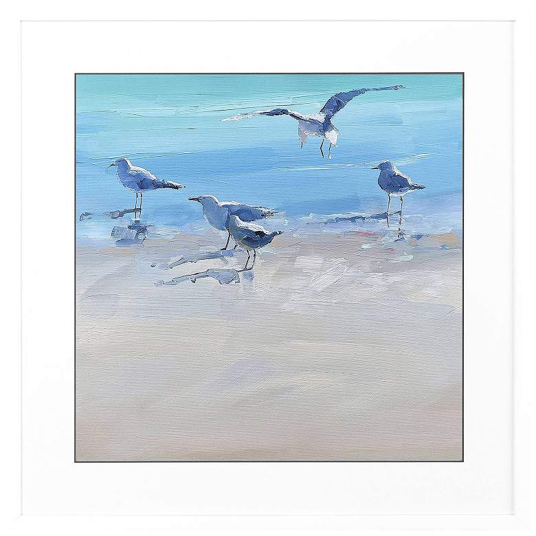 Image 3 In the Shallows 2 38"W x 38"H Framed Art