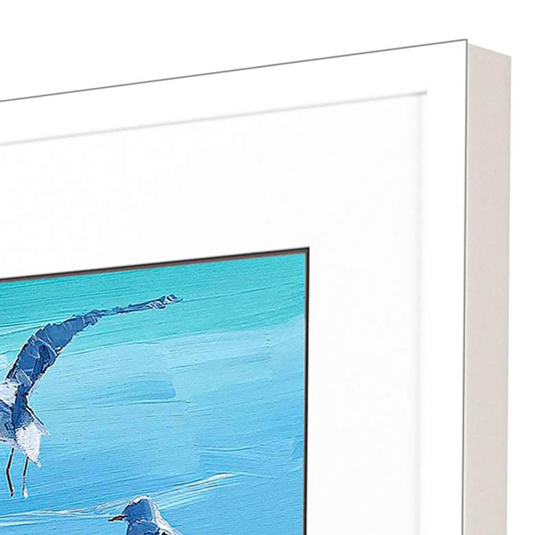 Image 4 In the Shallows 2 38"W x 38"H Framed Art more views